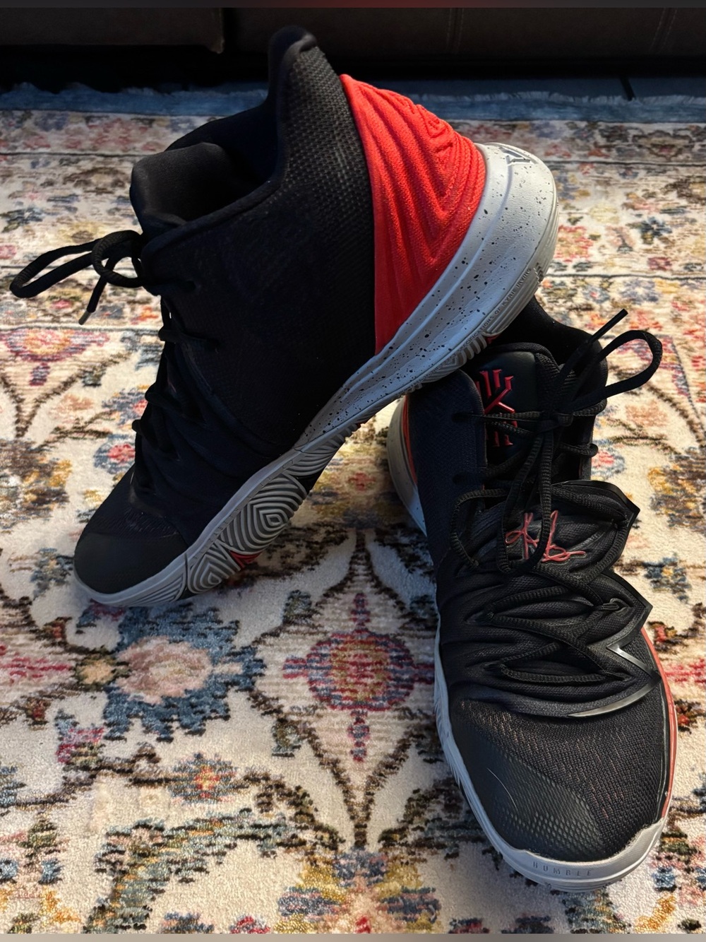 Nike Kyrie 5 "Bred" Basketball Sneakers